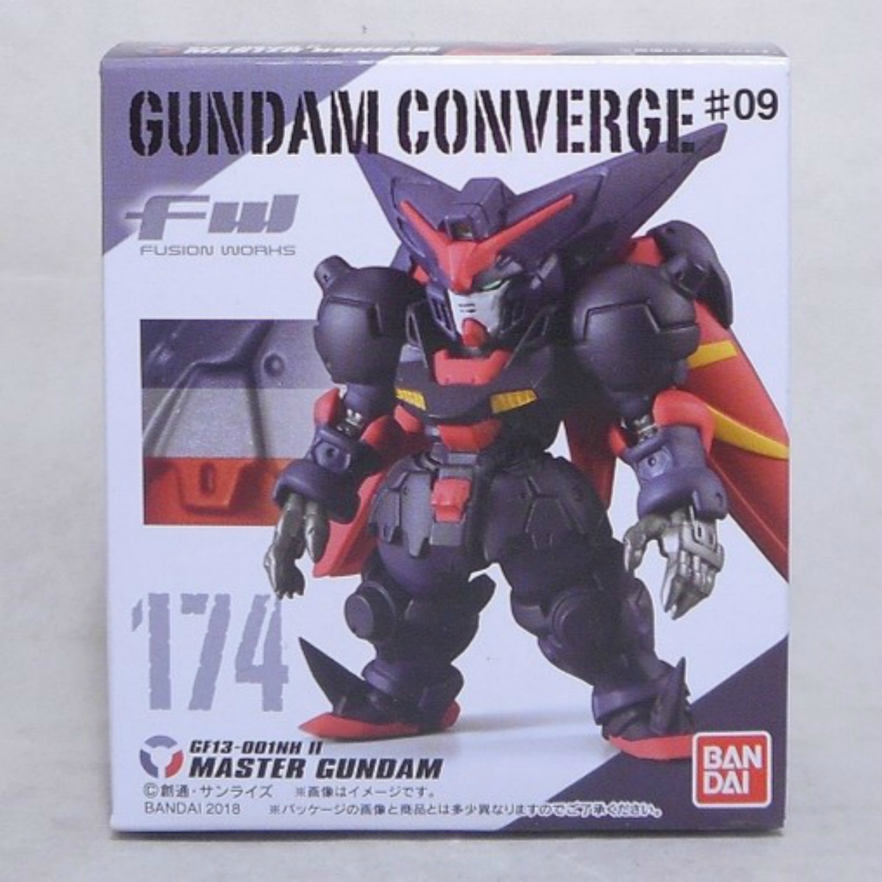 FW ガンダムコンバージ ♯09 174 マスターガンダム