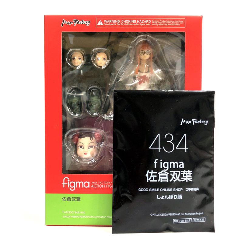 figma 434 佐倉双葉 GOODSMILE ONLINE SHOP 予約特典「しょんぼり顔」付(『PERSONA5 the Animation』)