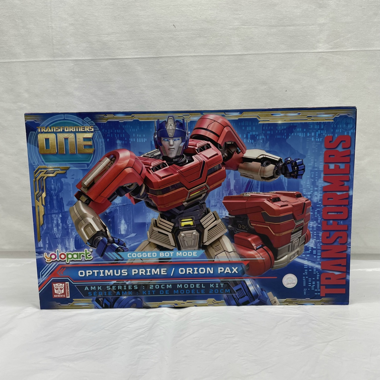 トランスフォーマー AMKシリーズ オプティマスプライム/オライオンパックス 海外版パッケージ