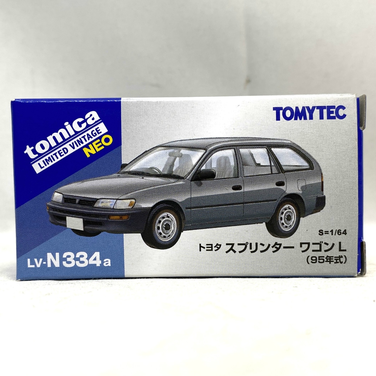タカラトミー トミカリミテッドヴィンテージネオLV-N334a トヨタ スプリンター ワゴンL(グレー)95年式