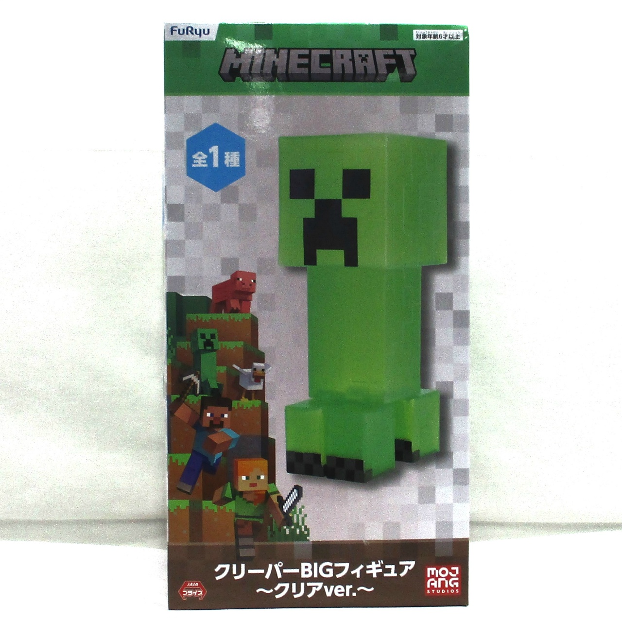 フリュー マインクラフト クリーパーBIGフィギュア～クリアver.～