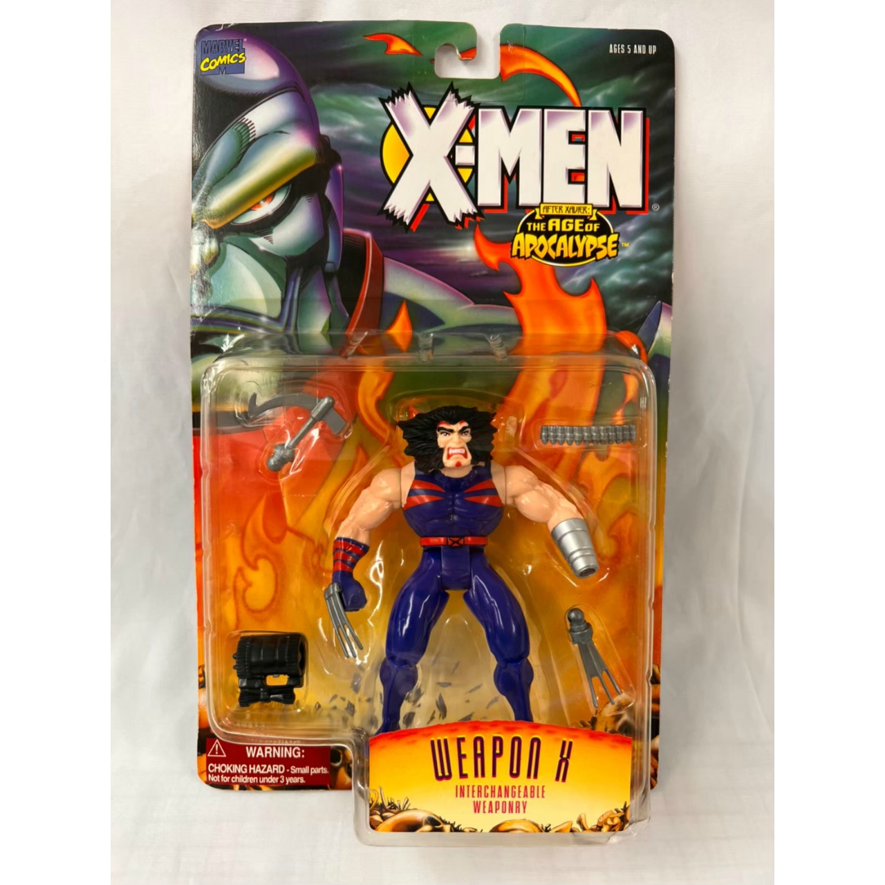 トイビズ X-MEN アフターエグゼビア:ジ・エイジ・オブ・アポカリプス ウェポンX(AOA ウルヴァリン) 5インチアクションフィギュア