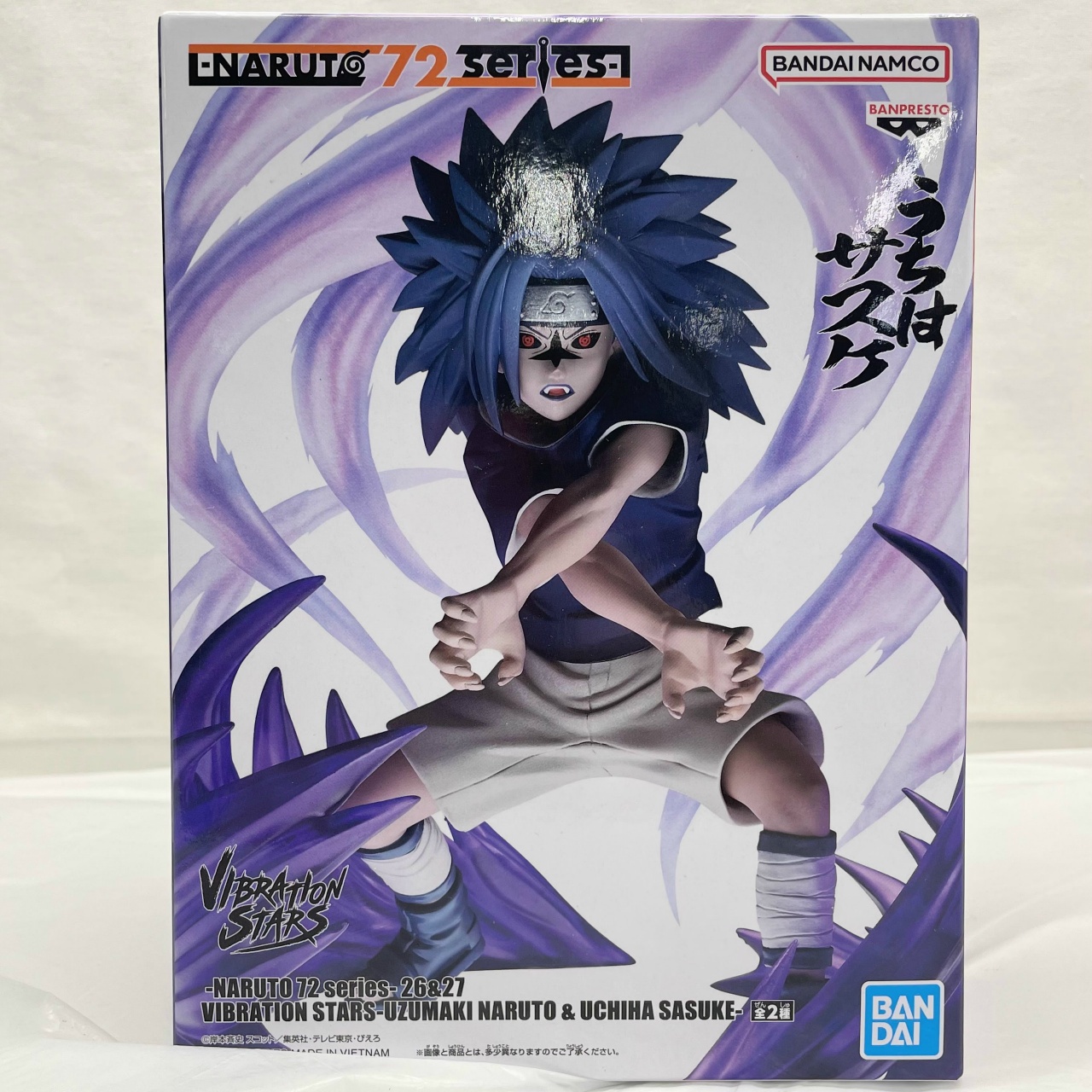 バンダイスピリッツ -NARUTO 72 series- 26&27 VIBRATION STARS-UZUMAKI NARUTO & UCHIHA SASUKE- B うちはサスケ