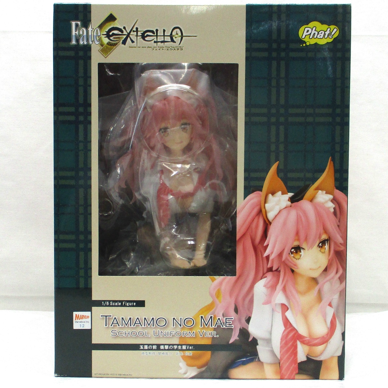 ファット・カンパニー 玉藻の前 衝撃の学生服Ver. 1/6PVCフィギュア (Fate/EXTELLA)