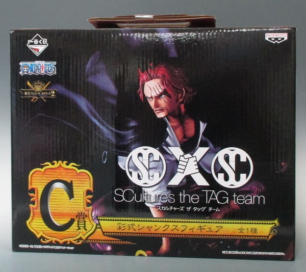 一番くじ ワンピース メモリーズ2 C賞 彩式シャンクス フィギュア SCultures the TAG team バンプレスト