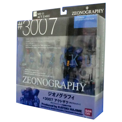 ZEONOGRAPHY #3007 MS-11 Act Zaku
