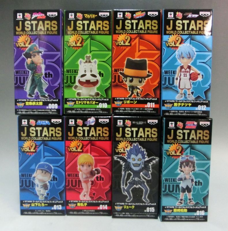 J STARS ワールドコレクタブルフィギュア vol.2 全8種セット J STARS ワールドコレクタブルフィギュアvol.2 8種セット | アニメ