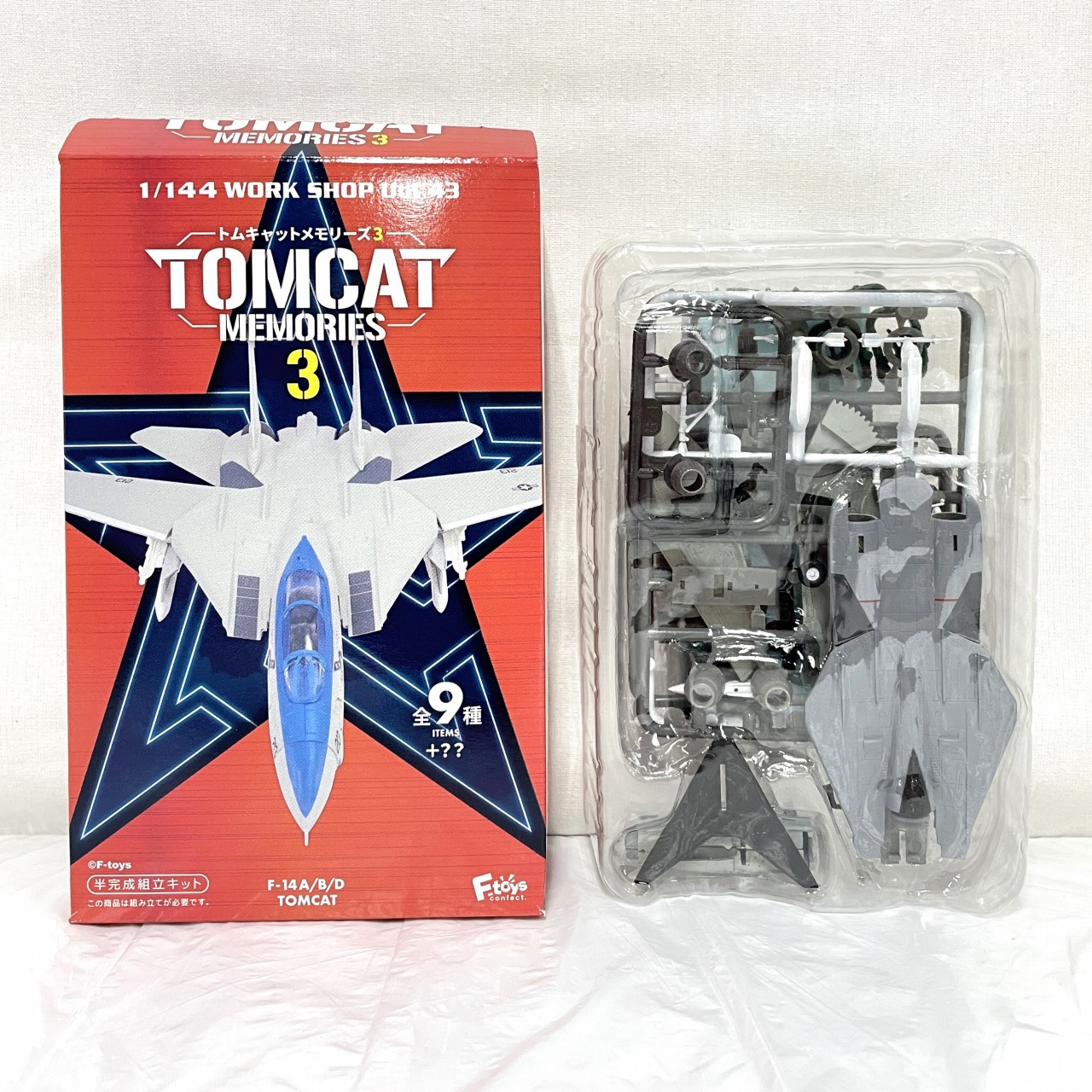エフトイズ 1/144 トムキャットメモリーズ3 7.F-14D アメリカ海軍 第31戦闘飛行隊「トムキャッターズ」