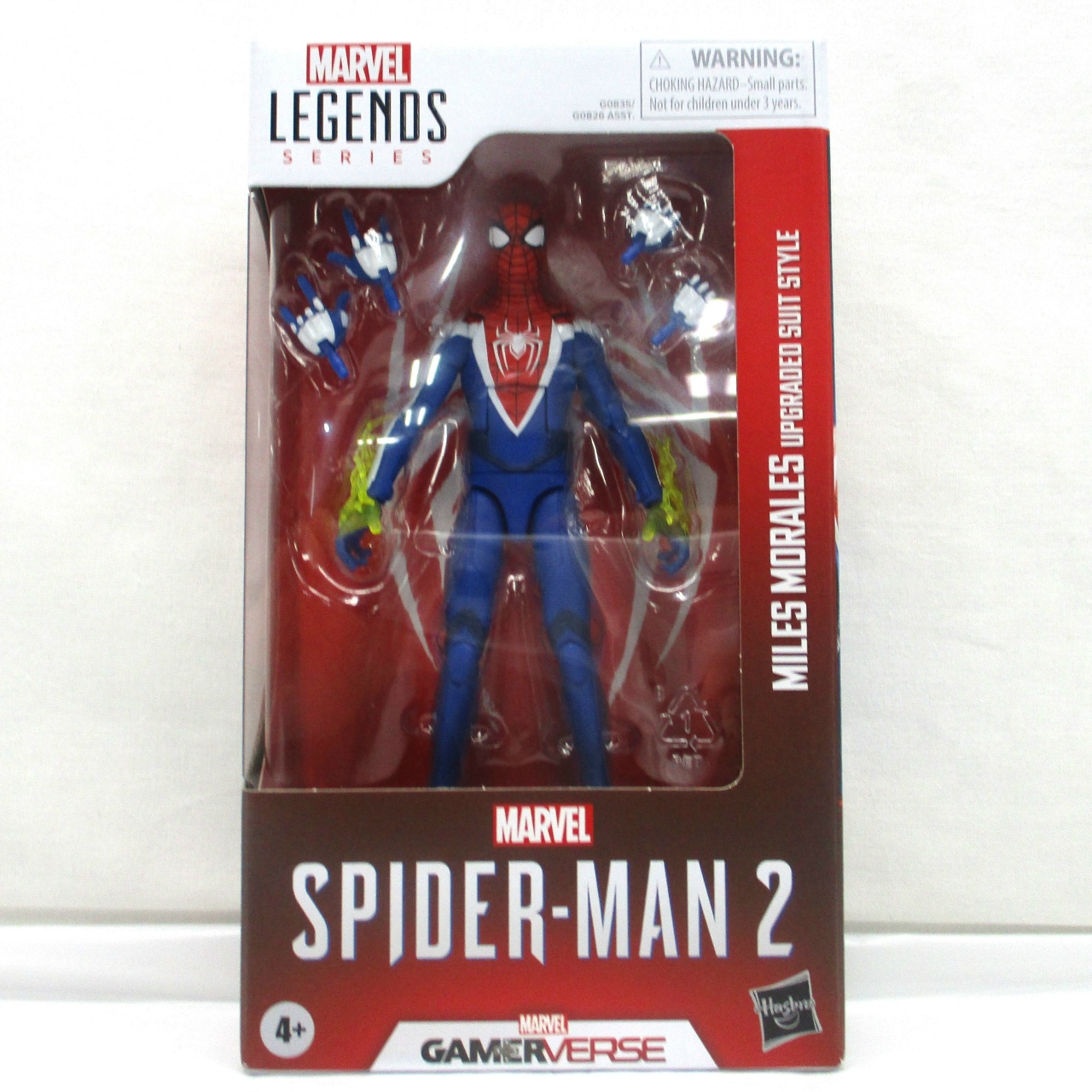 ハズブロ マーベルレジェンド ゲーマーバース マイルス・モラレス(アップグレードスーツスタイル) 6インチアクションフィギュア