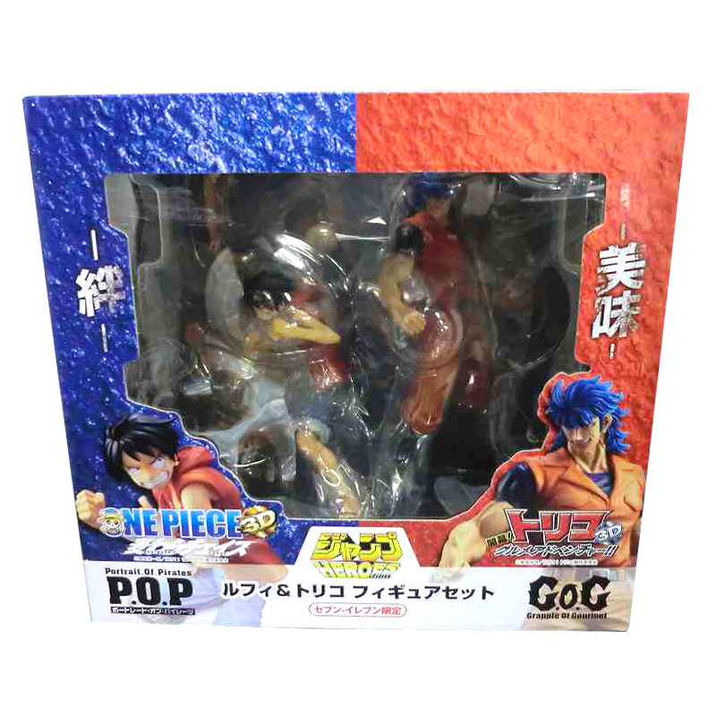 ワンピース P.O.P G.O.G セブンイレブン限定 ルフィ&トリコ フィギュア 1000名限定