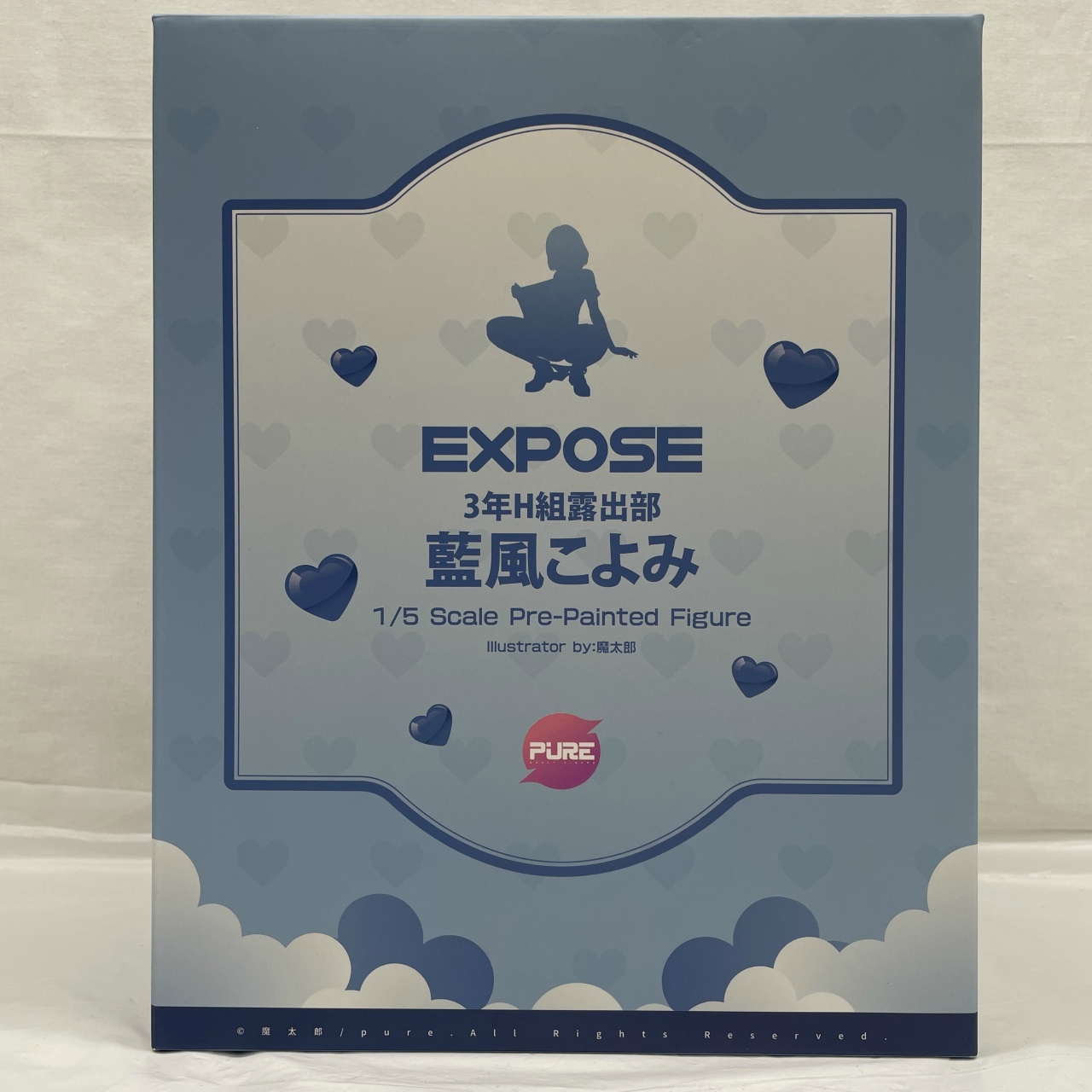 PURE 3年H組 露出部・藍風こよみ 1/5スケールフィギュア