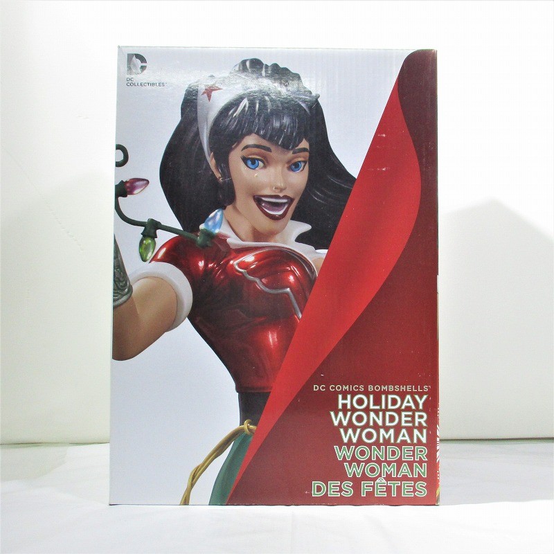 DCコレクタブルズ ワンダーウーマン ホリディエディション DCコミックスボムシェルズ スタチュー