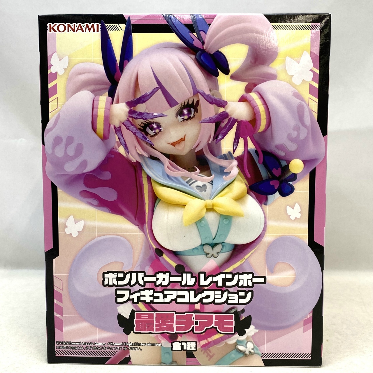 コナミ ボンバーガール レインボー フィギュアコレクション 最愛チアモ