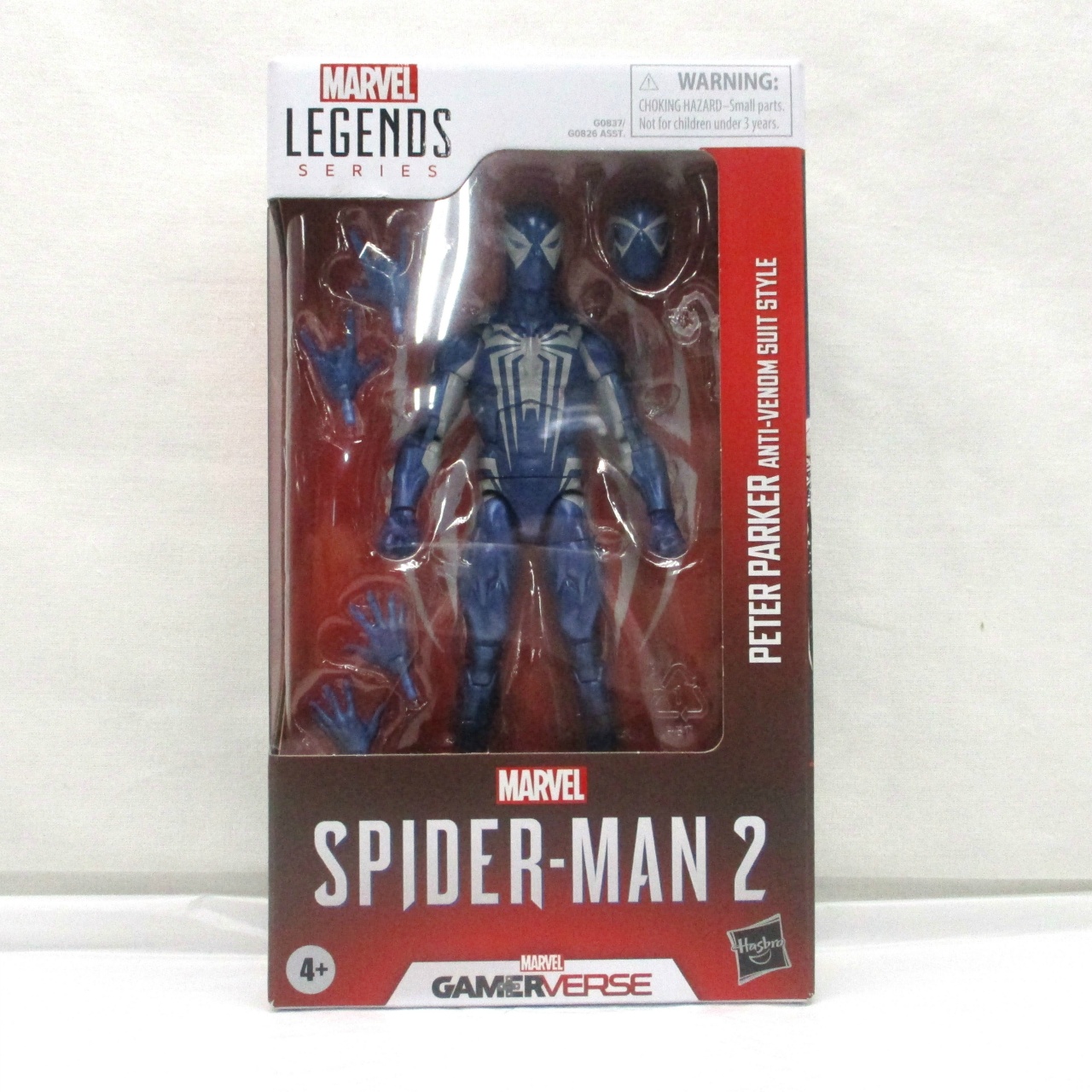 ハズブロ マーベルレジェンド ゲーマーバース ピーター・パーカー(アンチヴェノムスーツスタイル) 6インチアクションフィギュア