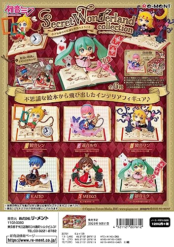 Re-Ment Hatsune Miku series Secret Wonderland collection [single item]