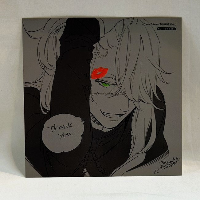 黒執事 Black Label POP UP STORE 特典 キャラクターカード 葬儀屋