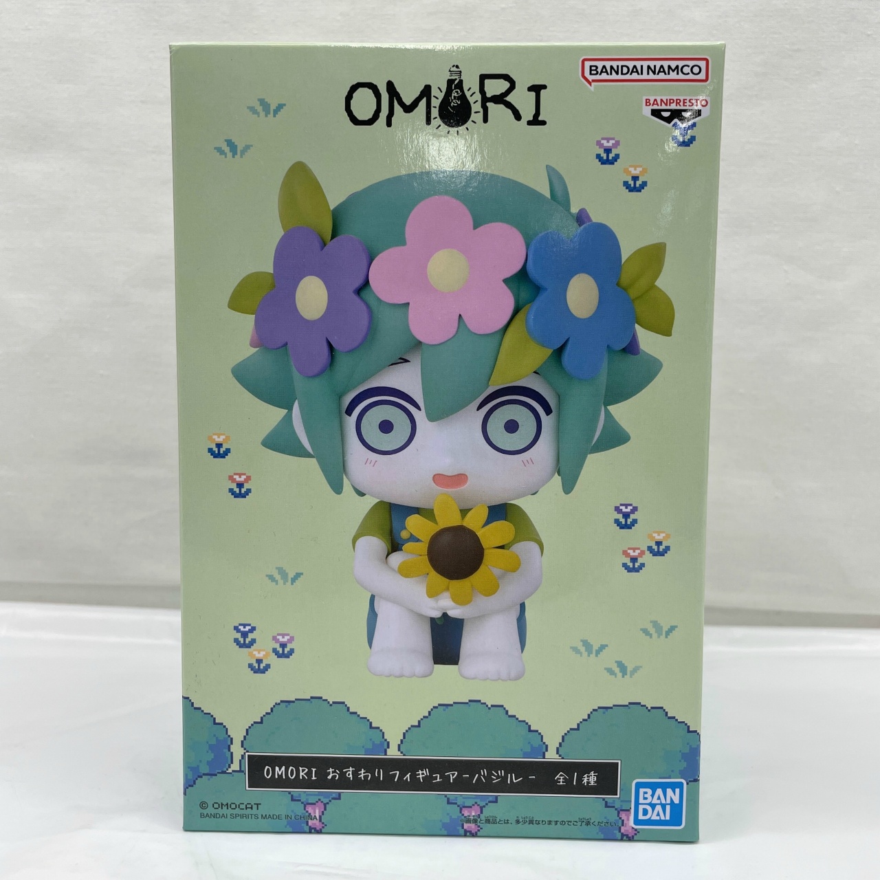 バンダイスピリッツ OMORI おすわりフィギュア-バジル-