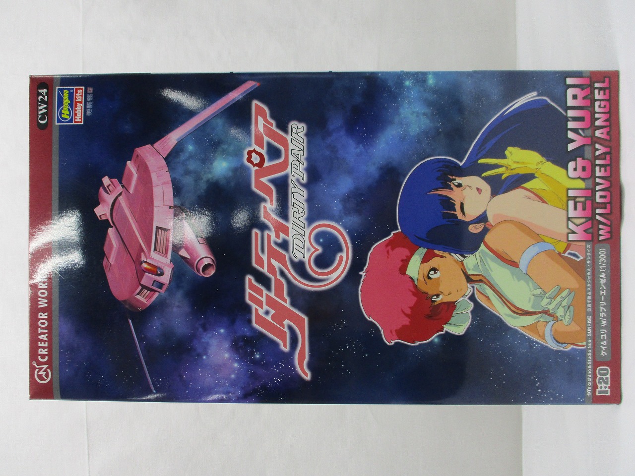 ハセガワ 1/20 クリエイターワークスシリーズ ダーティペア ケイ&ユリ w/ラブリーエンゼル(1/300)