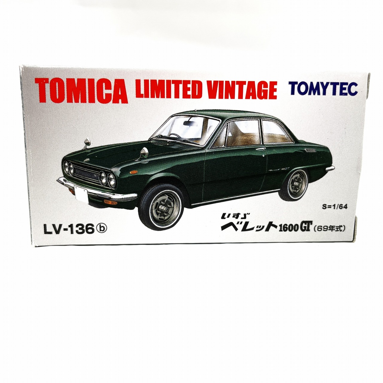 トミーテック トミカ リミテッドヴィンテージ いすゞ ベレット 1600GT (グリーン)