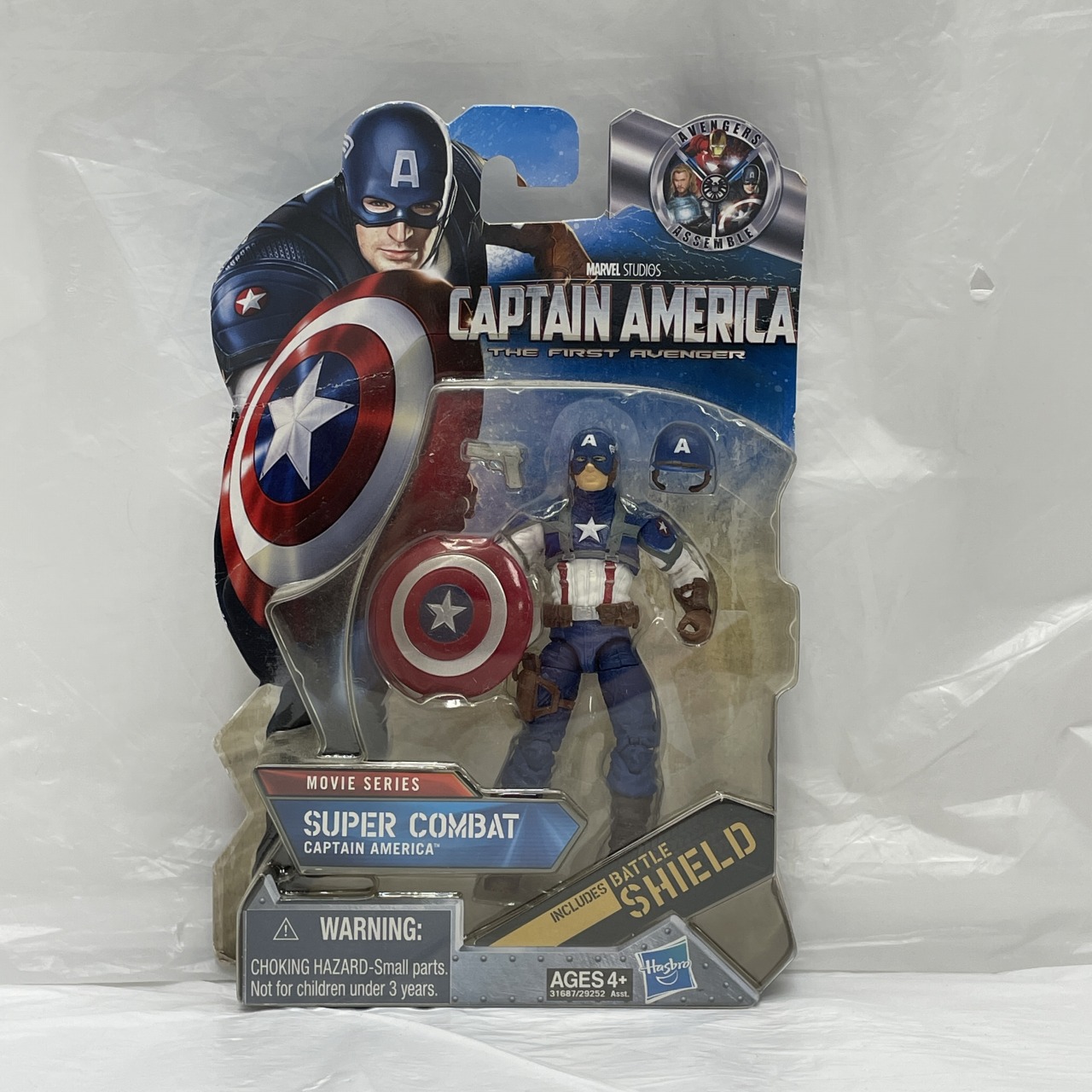 ハズブロ マーベル キャプテンアメリカ ファーストアベンジャー スーパーコンバット　ムービーシリーズ 3.75インチアクションフィギュア 07
