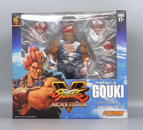 STORM COLLECTIBLES Street Fighter V Gouki (Akuma) Nostalgia Costume 1/10 Action Figure