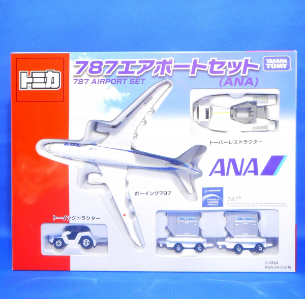 トミカ 787エアポート セット (ANA)