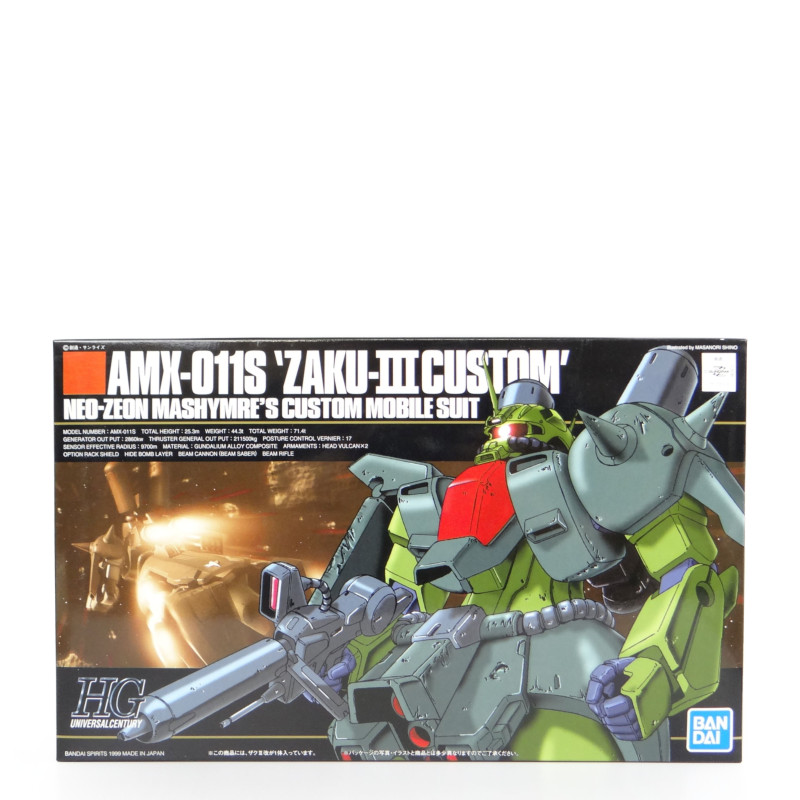 HGUC 003 1/144 AMX-011S Zaku III Custom