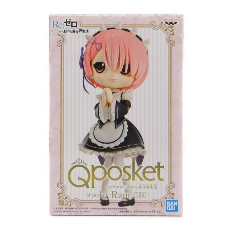 Re:Zero - Starting Life in Another World Q posket - Ram A: Normal Color (Black)