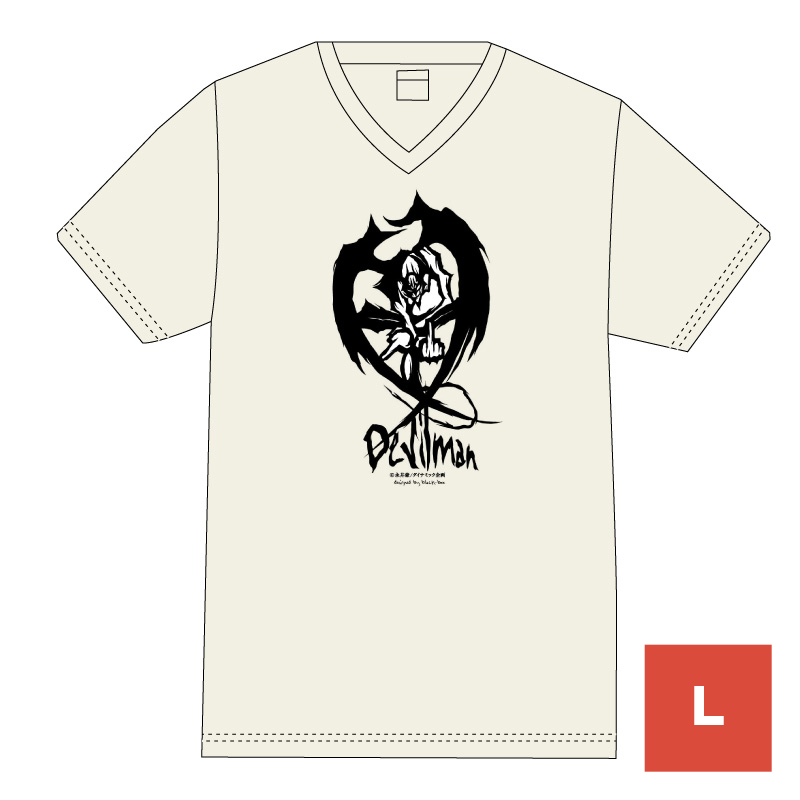 BLACK BOX デビルマン Tシャツ(白)Lサイズ