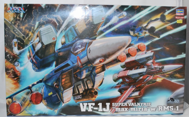 ハセガワ 1/48 VF-1J スーパーバルキリー マックス/ミリア w/反応弾 マクロス