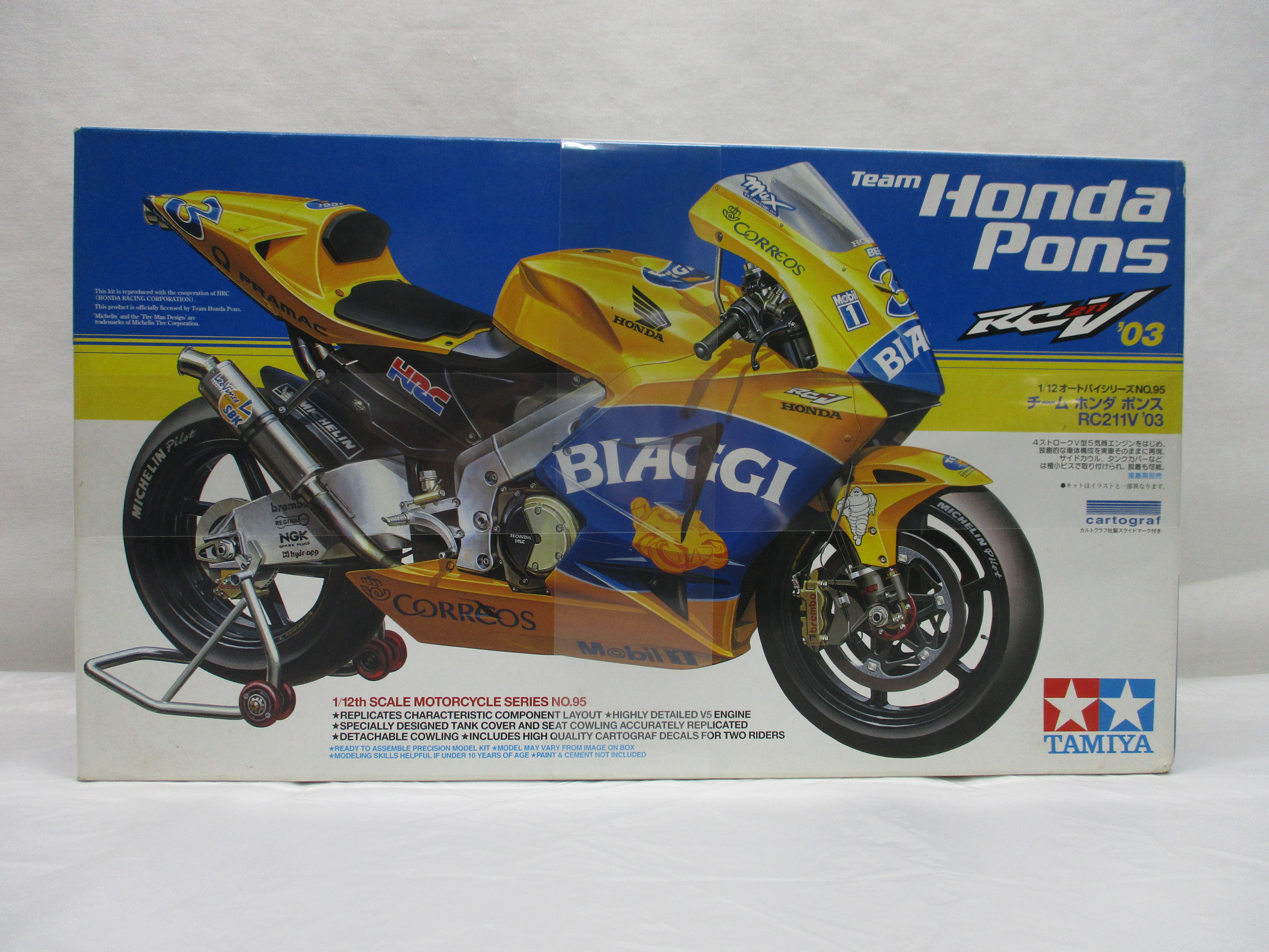 タミヤ 1/12 チームホンダポンス RC211V’03