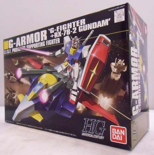 HGUC 050 1/144 G-Armor (G-Fighter with RX-78-2 Gundam)