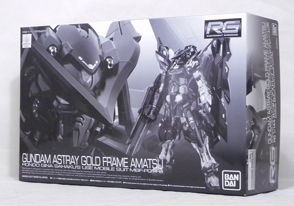RG (リアルグレード) 1/144 ガンダムアストレイゴールドフレーム天