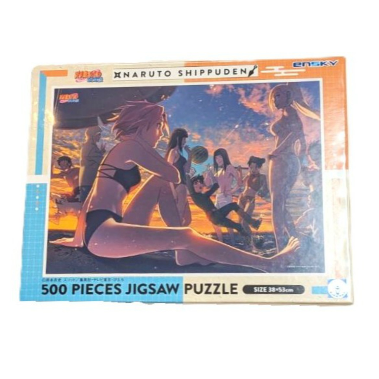 NARUTO-ナルト- 疾風伝 ジグソーパズル500ピース【夕刻海岸】500-764