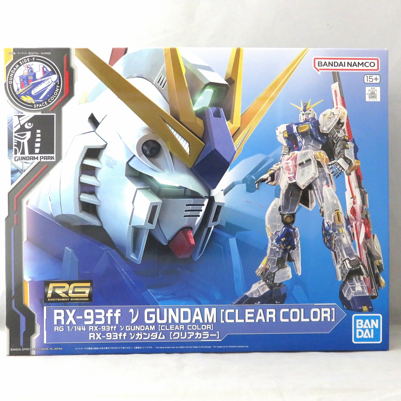 RG 1/144 RX-93ff ν Gundam [Clear Color]