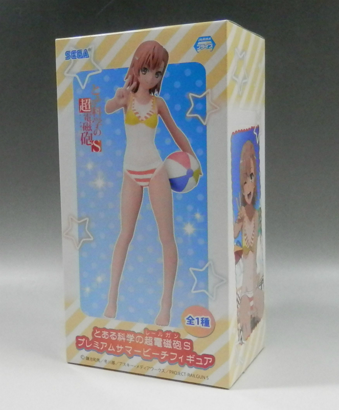 セガ とある科学の超電磁砲S プレミアムサマービーチフィギュア  御坂美琴