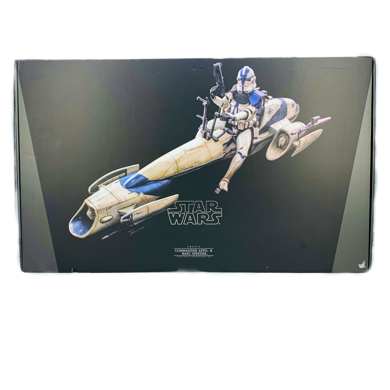 ホットトイズ テレビ・マスターピース TMS076 コマンダー・アポー&BARCスピーダー [スター・ウォーズ/クローン・ウォーズ] 1/6スケールフィギュア