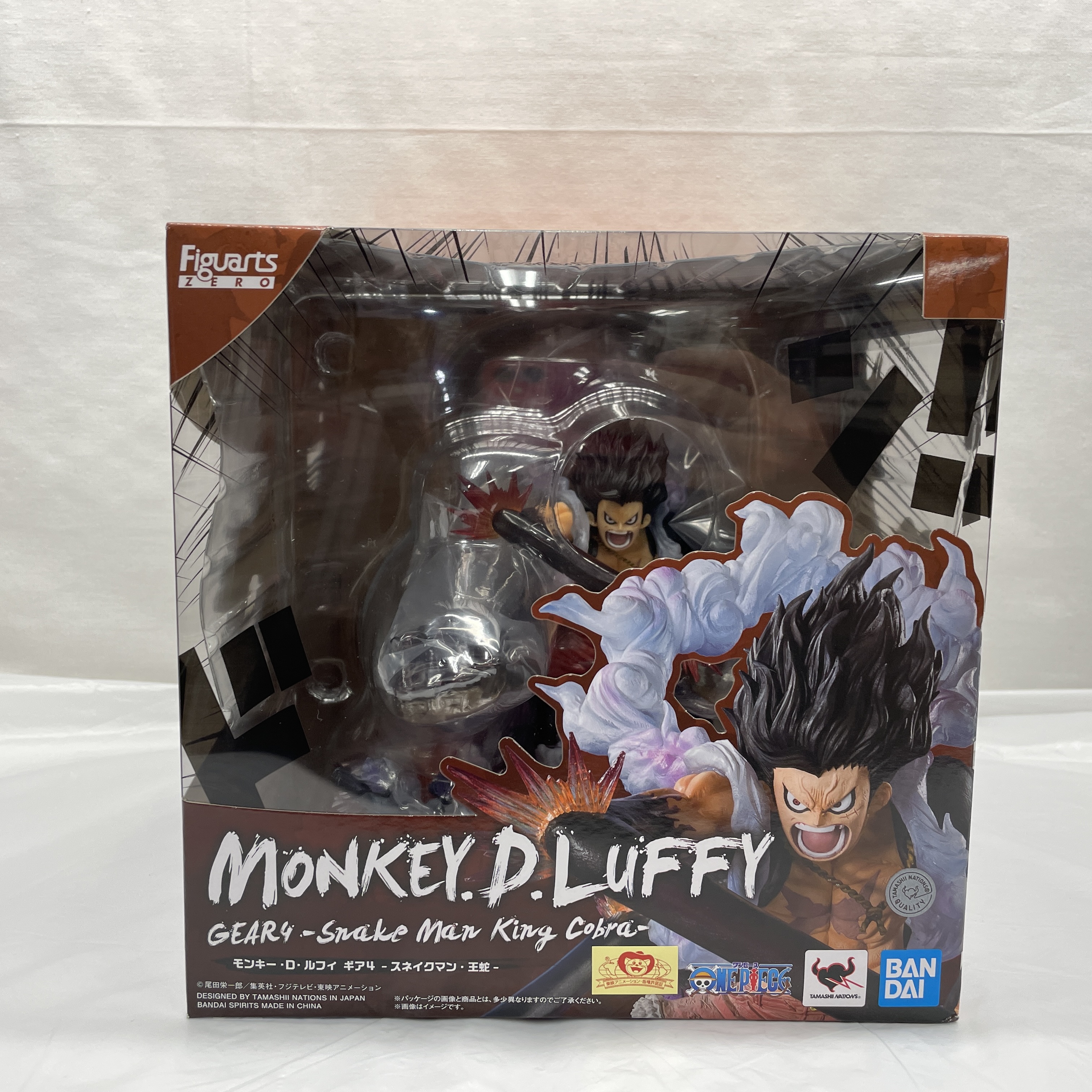 フィギュアーツZERO [超激戦] モンキー・D・ルフィ ギア4 -スネイクマン・王蛇-(再販版)