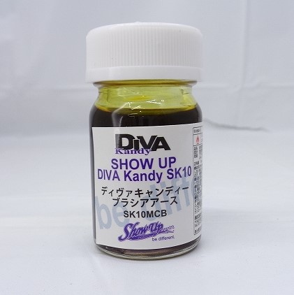 SHOW UP カスタムカラー DIVA Kandy SK10 ブラシアアース マイクロボトル