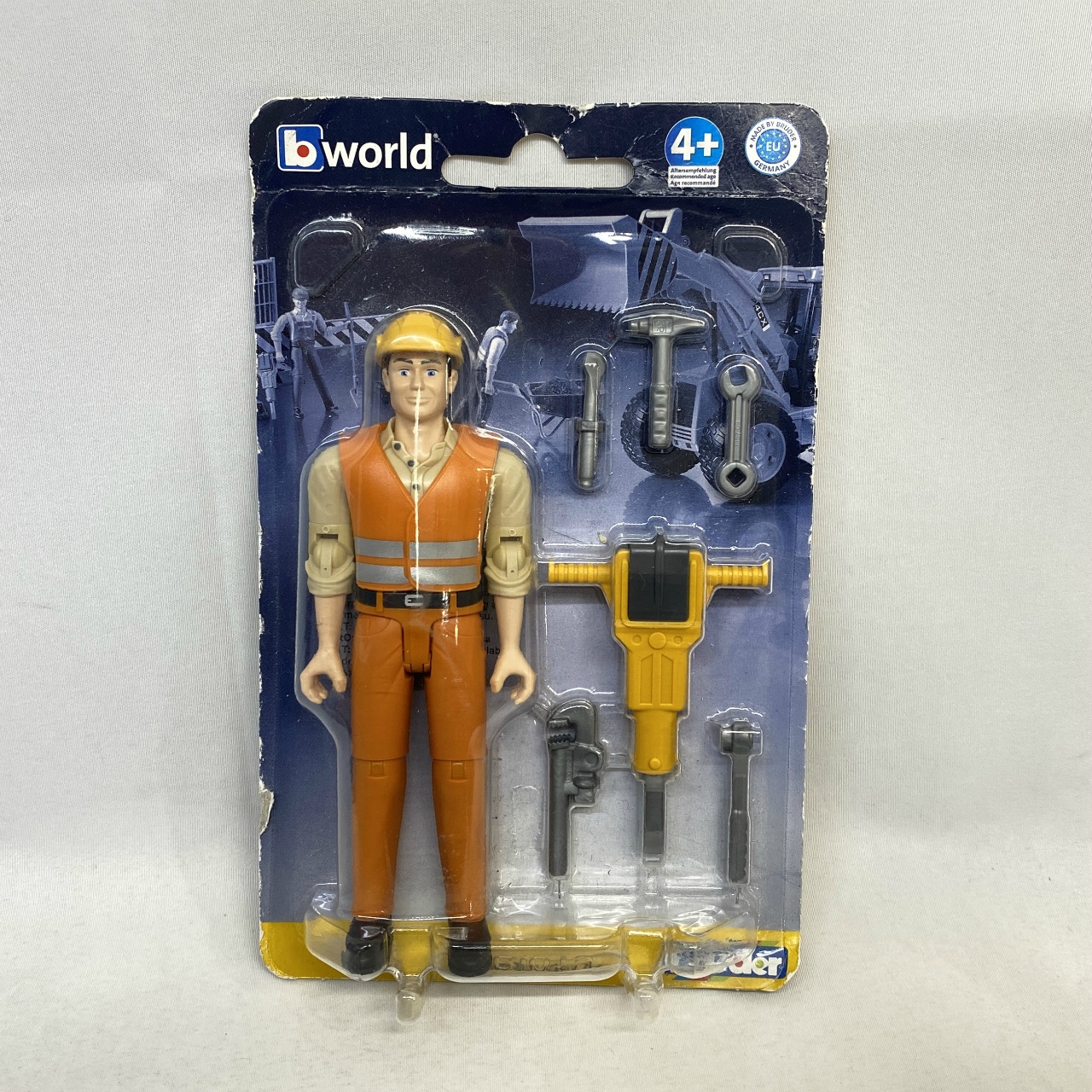 bruder 建築作業員 アクセサリー付き