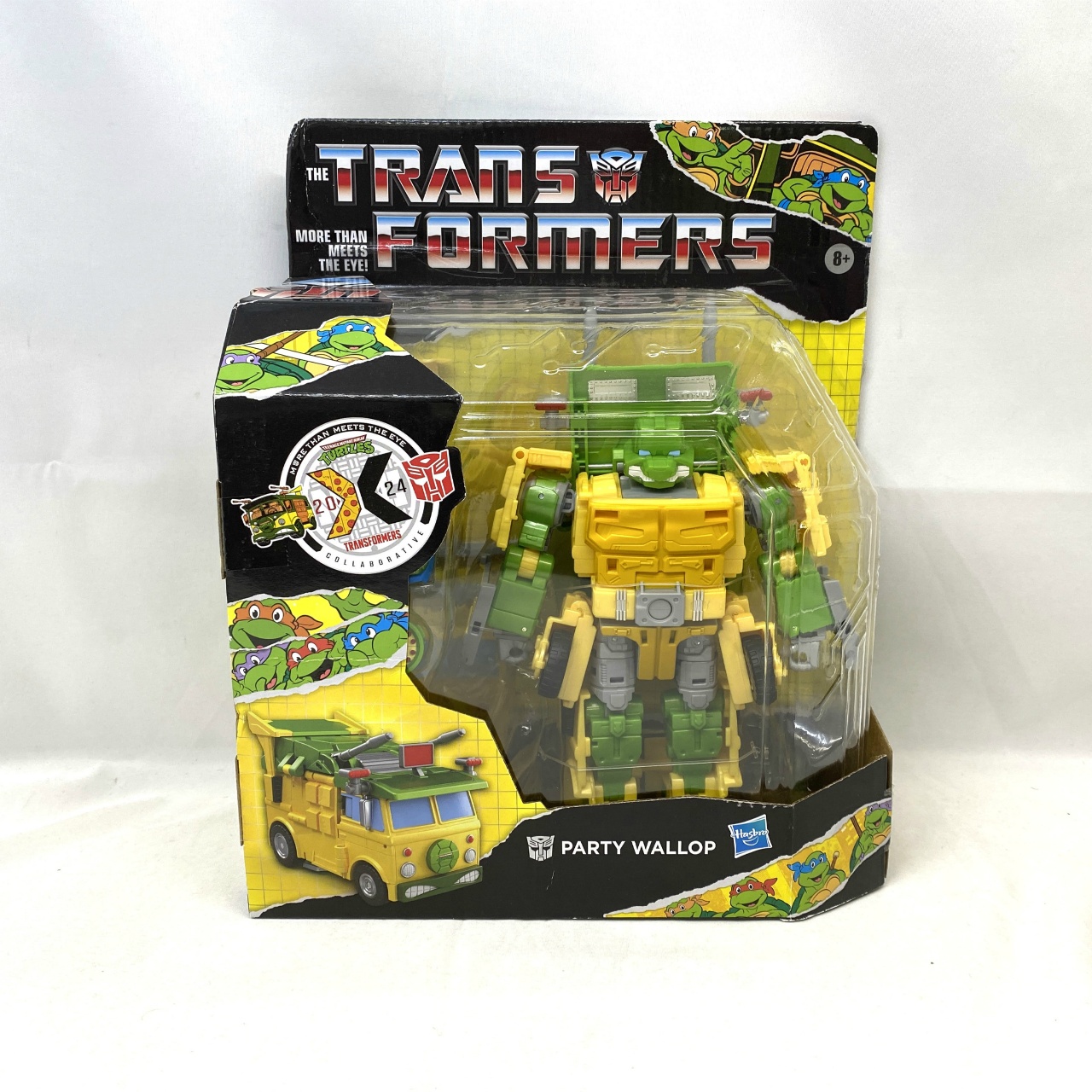 ハズブロ ティーンエイジ・ミュータント・ニンジャ・タートルズ×トランスフォーマー パーティーワロップ