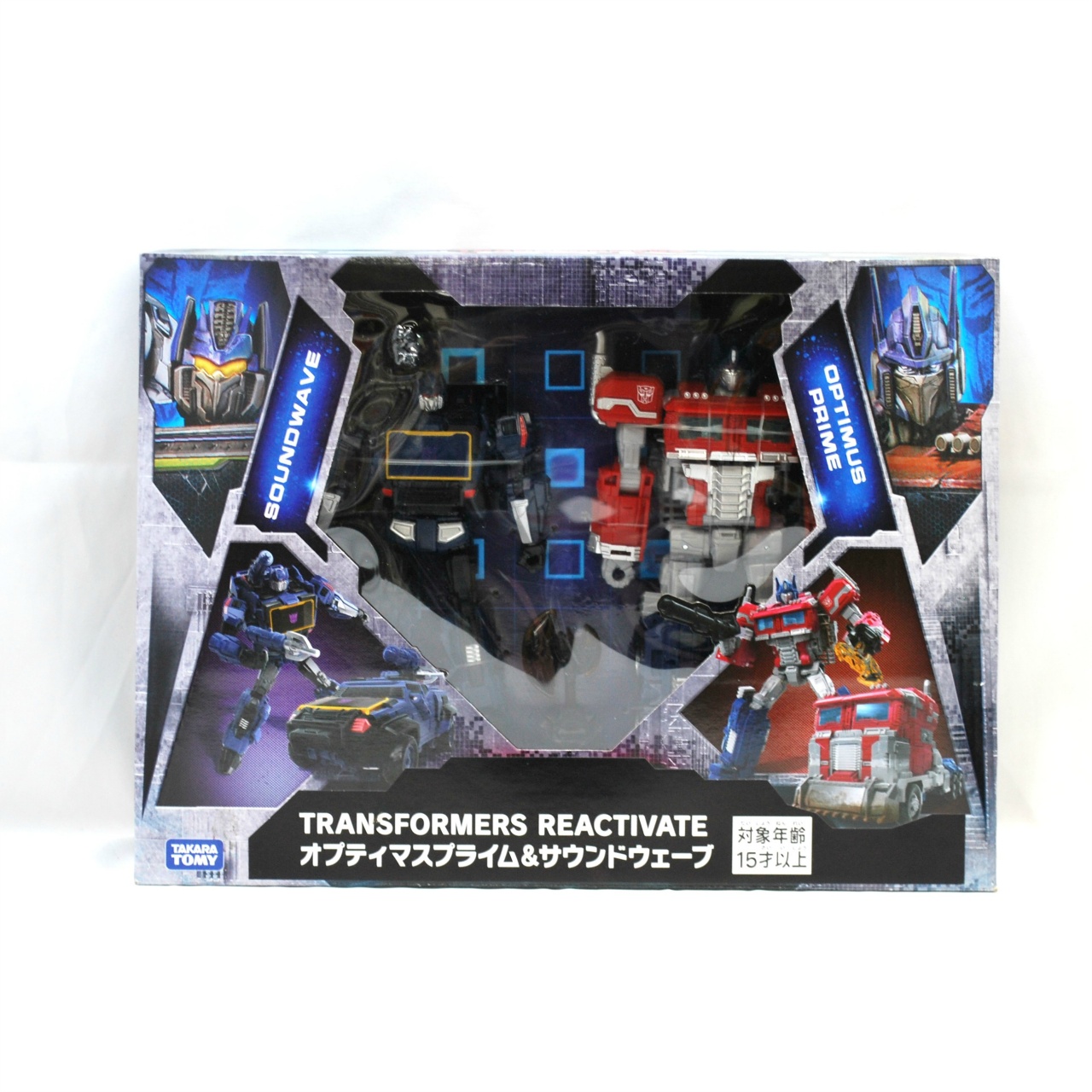 Transformers Reactivate Optimus Prime and Soundwave (TAKARATOMY Mall Limited Edition)