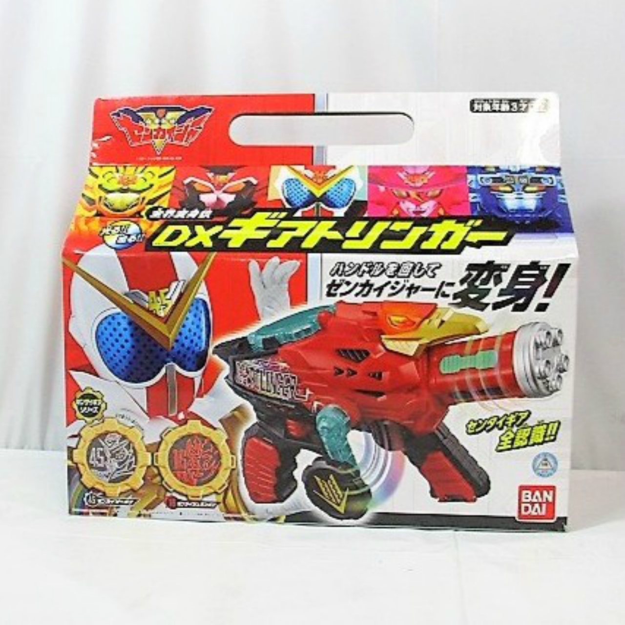 バンダイ 機界戦隊ゼンカイジャー 全界変身銃DXギアトリンガー
