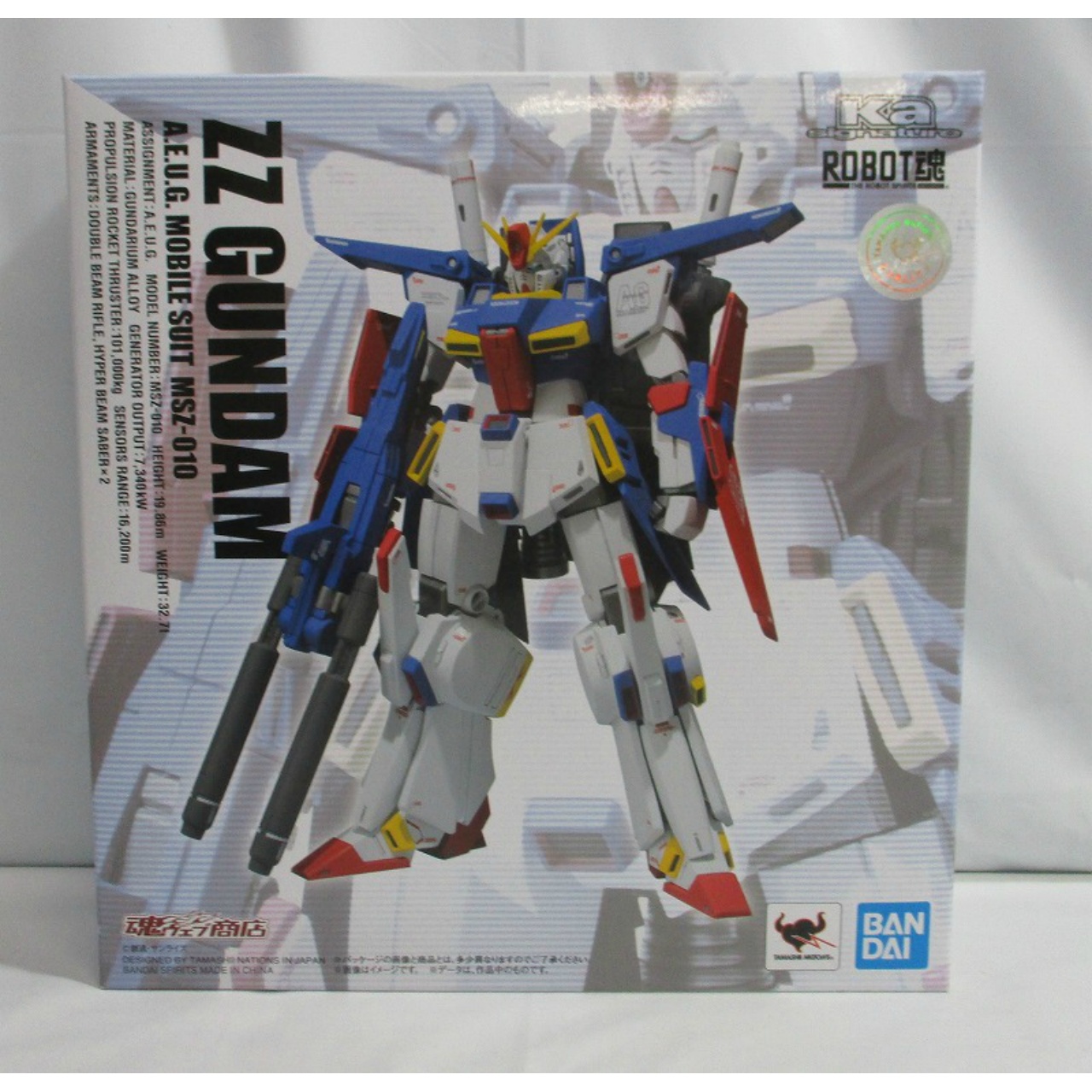 魂ウェブ限定 ROBOT魂 (Ka signature) ZZガンダム