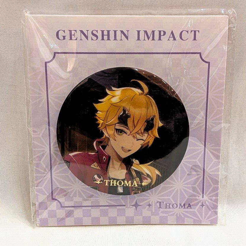 Genshin Impact Character Can Badge Toma