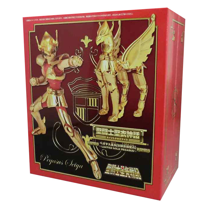 Saint Seiya Myth Cloth Pegasus Seiya First Armor LIMITED GOLD PEGASUS (Game not included)
