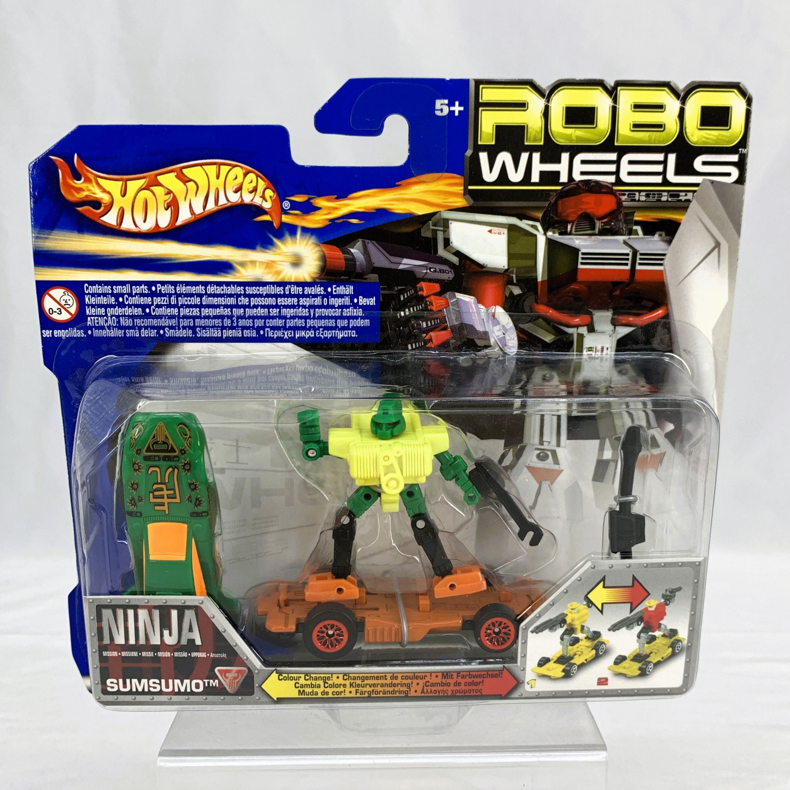 マテル ホットウィール ロボウィール ネガボッツ NINJA SUMSUMO
