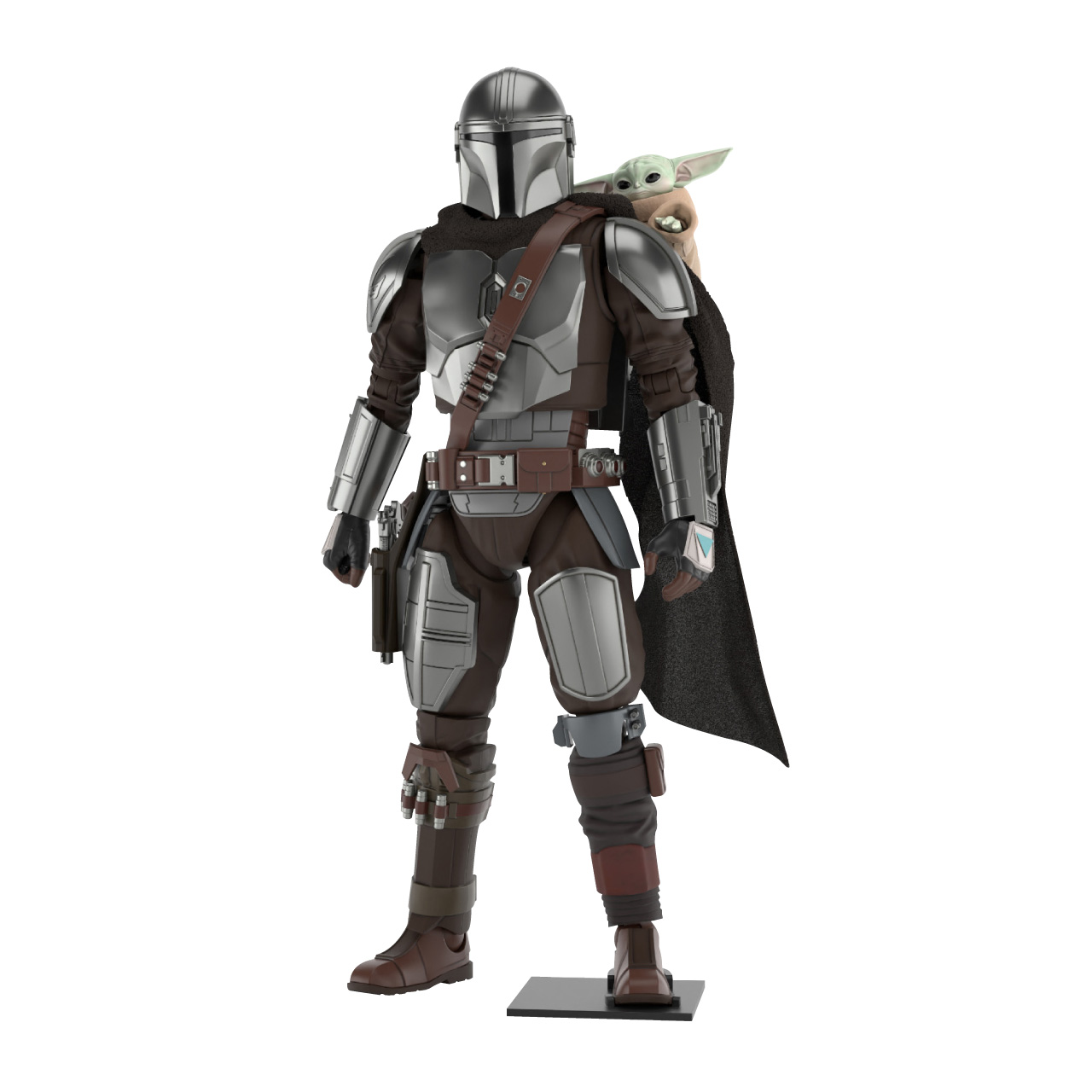 バンダイスピリッツ 1/12 マンダロリアン&グローグー [STAR WARS: THE MANDALORIAN AND GROGU]