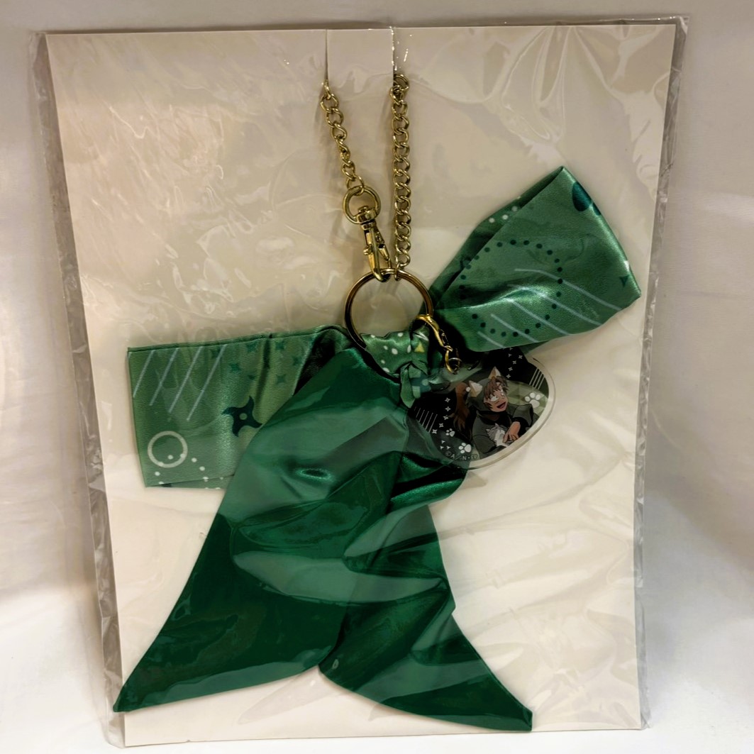 Nintama Rantaro in Namjatown ~The Great Search in the Cat Mansion~ Ribbon Bag Charm -  Takeya Hachizaemon