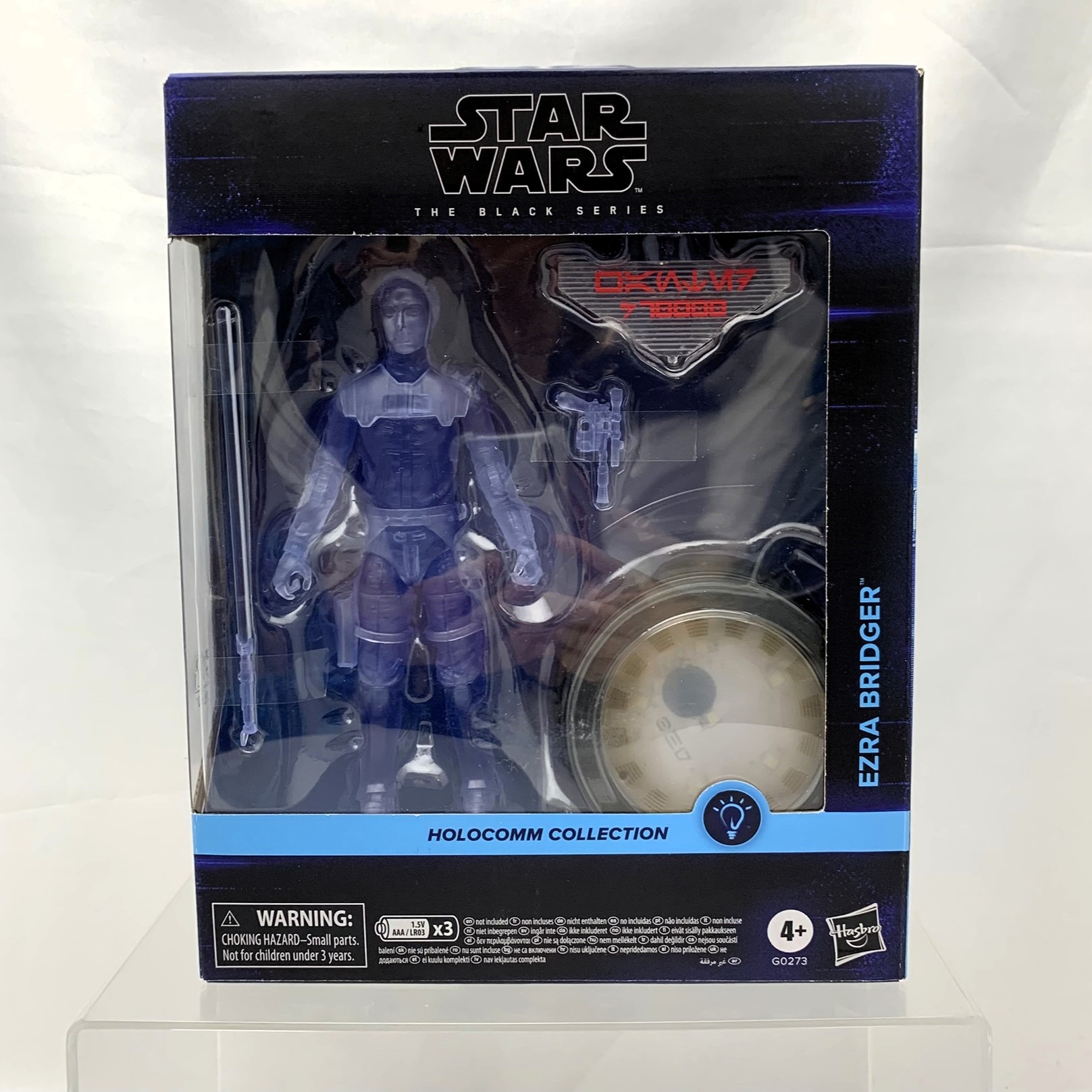 ハズブロ スター・ウォーズ ブラックシリーズ ホロコムコレクション エズラ・ブリッジャー 6インチアクションフィギュア